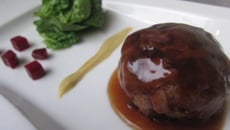 Crépinette d'andouillette au Ratafia,moutarde de Reims