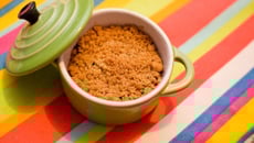 Crumble Poire/chocolat