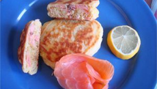 Blinis au saumon fumé