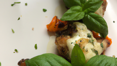 Papillotes de lapin au basilic