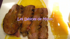 Magret de canard à l'orange et au Cointreau