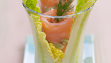Verrines de saumon aux endives