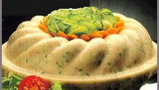 Aspic au fromage cottage et au thon