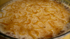 Tarte légère au fromage blanc et citron