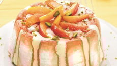 Charlotte fruitée aux abricots