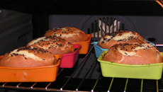 Cakes au yaourt cœur de Nutella