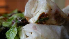 Nems à la française au jambon blanc et fromage frais