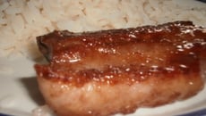 Travers de porc caramélisés