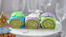Mini roulés tout en couleur