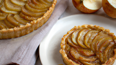 Tarte sablée aux pommes acidulées