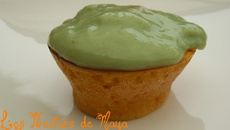 Moelleux abricot nappage pistache