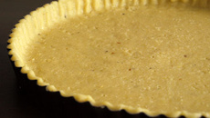 Pâte à tarte sablée sucrée à la fève tonka