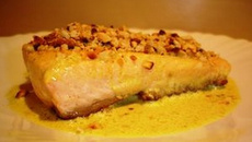 Saumon au cacahuètes