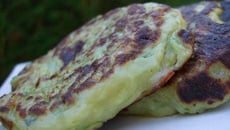 Galettes courgettes mozzarella