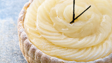 Charlotte caramel aux poires