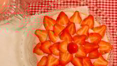 Tarte chantilly à la fraise