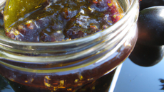 Confiture de prune-citron au gingembre