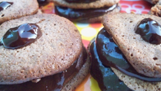 Burger ganache au chocolat !