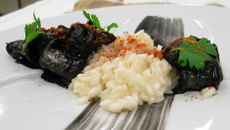 Calamar à l'encre comme au Pays Basque