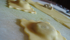 Ravioles fourme et noix