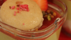 Duo de fraise et pistache