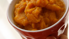 Purée de carottes et de radis rose (sans gluten et sans lait) {6-12 mois}