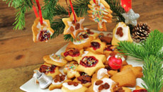 Biscuits de Noël à la confiture