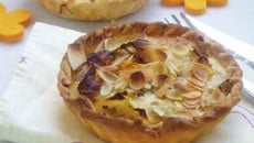 Petites amandines aux poireaux