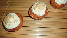 Cupcakes pommes, sirop d'érable et noix de pécan