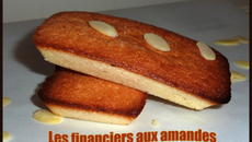 Financiers aux amandes comme à la maison