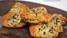 Madeleines aux vermicelles de chocolat