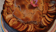 Gâteau au pommes improvisé