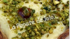 Tarte pamplemousse pistache