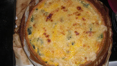 Tarte aux épinards rapide