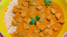Curry doux au poulet