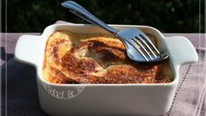 Gratin de pêches au citron