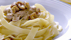 Délice de tagliatelle aux noix de saint Jacques