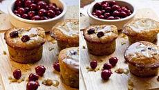 Muffins con ciliegie (aux cerises)