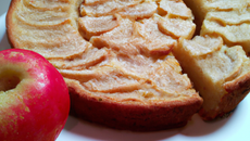 Cake pommes et biscuits
