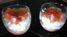 Verrine fraiche