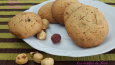 Cookies aux noisettes torifiées et beurre d'érable