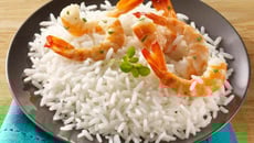 Riz Basmati aux crevettes et lait de coco