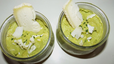 Vérirnes de chèvre et d'avocat