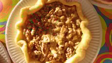 Tarte aux noix caramélisées