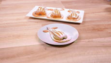 Tartelettes poires-chocolat