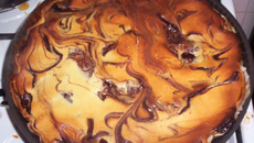 Tarte poire chocolat