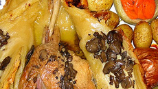 Confit de canard en croûte