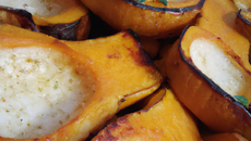 Courge Butternut fondante au four