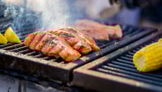 Pavés de saumon au barbecue