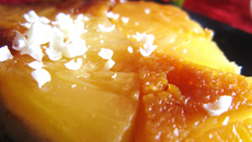 Gâteau renversé à l'ananas facile